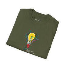 Load image into Gallery viewer, Retro Lightbulb Pop Art | Unisex Softstyle T-Shirt