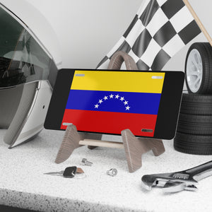 Venezuela Flag Vanity Plate