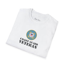 Load image into Gallery viewer, U.S. Coast Guard Veteran 2 | Unisex Softstyle T-Shirt