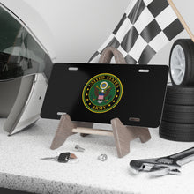 Load image into Gallery viewer, U.S. Army Emblem Vanity Plate