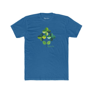 Minimalist Lucky Clovers | Men's Cotton Crew Tee