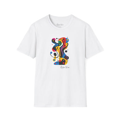 Abstract Colors Art | Unisex Softstyle T-Shirt