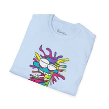 Load image into Gallery viewer, Neon Funny Face Pop Art | Unisex Softstyle T-Shirt