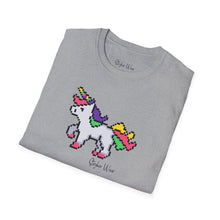 Load image into Gallery viewer, Digital Unicorn | Unisex Softstyle T-Shirt