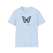 Load image into Gallery viewer, Blue Butterfly | Unisex Softstyle T-Shirt