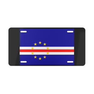 Cape Verde Flag Vanity Plate
