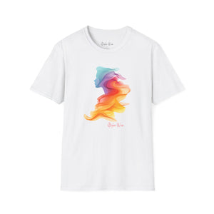 Painted Woman Art | Unisex Softstyle T-Shirt