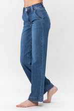 Load image into Gallery viewer, Judy Blue Full Size Double Button Wide Leg Jeans