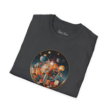 Load image into Gallery viewer, Abstract Cosmic Circle | Unisex Softstyle T-Shirt