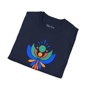 Minimalist Angel Art | Unisex Softstyle T-Shirt