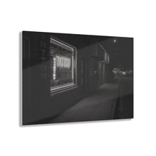 Load image into Gallery viewer, Tattoo Parlor at Night Black &amp; White with Color Acrylic Prints