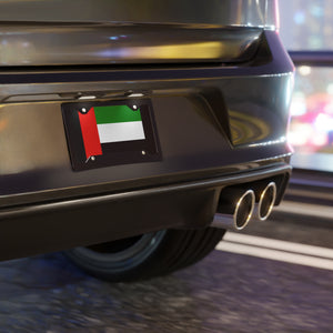 United Arab Emirates Flag Vanity Plate