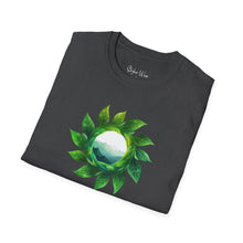 Load image into Gallery viewer, Leaves &amp; Mountains Art | Unisex Softstyle T-Shirt