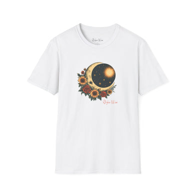 Cosmic Vintage Style Art | Unisex Softstyle T-Shirt