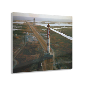 Apollo IX-X Erectin - Saturn 504 Rollout Acrylic Prints