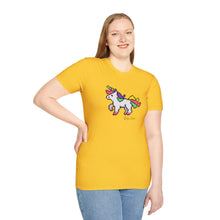 Load image into Gallery viewer, Digital Unicorn | Unisex Softstyle T-Shirt