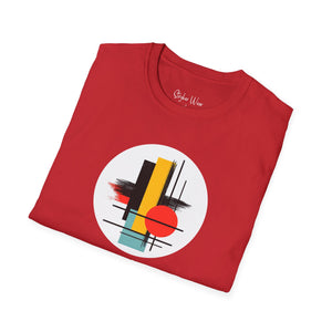 Minimalist Painted Art | Unisex Softstyle T-Shirt