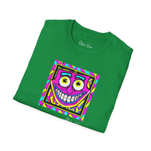 Load image into Gallery viewer, Neon Funky Face Pop Art | Unisex Softstyle T-Shirt