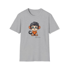 Load image into Gallery viewer, Kid Monkey | Unisex Softstyle T-Shirt