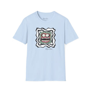 Funky Face Pop Art 2 | Unisex Softstyle T-Shirt