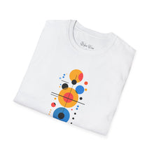 Load image into Gallery viewer, Colorful Circle Art | Unisex Softstyle T-Shirt