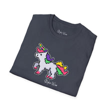 Load image into Gallery viewer, Digital Unicorn | Unisex Softstyle T-Shirt