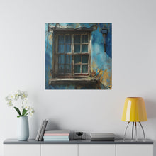 Load image into Gallery viewer, Faded Window Wall Art | Square Matte Canvas