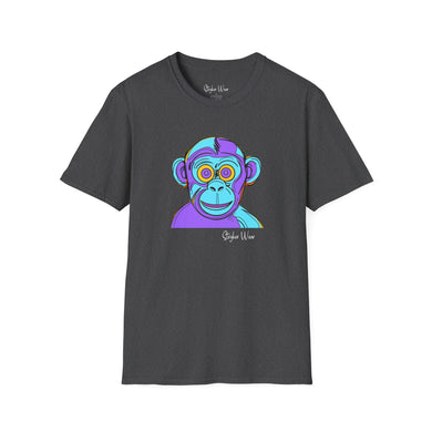 Funky Monkey Pop Art | Unisex Softstyle T-Shirt