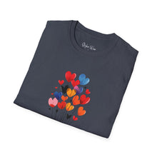 Load image into Gallery viewer, Floating Hearts | Unisex Softstyle T-Shirt