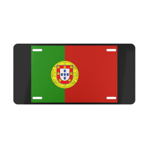 Portugal Flag Vanity Plate