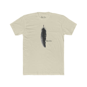 Single Feather | Men's Cotton Crew Tee
