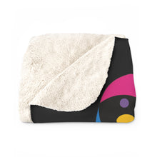 Load image into Gallery viewer, Colorful Abstract Art | Sherpa Fleece Blanket