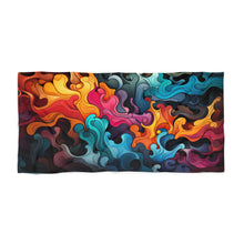 Load image into Gallery viewer, Abstract Art Beach Towel