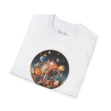 Load image into Gallery viewer, Abstract Cosmic Circle | Unisex Softstyle T-Shirt