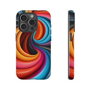 Funky Swirls | iPhone, Samsung Galaxy, and Google Pixel Tough Cases