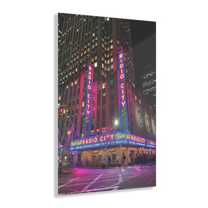 Radio City NYC 2 Acrylic Prints