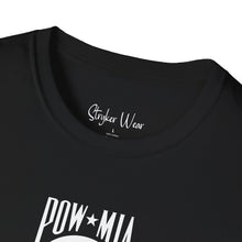 Load image into Gallery viewer, POW-MIA Black | Unisex Softstyle T-Shirt