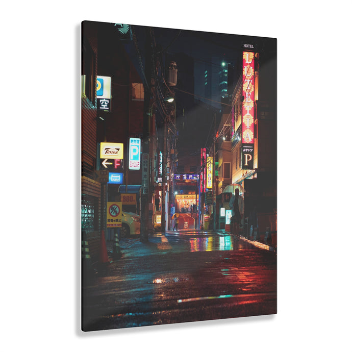 Tokyo Japan City Street Acrylic Prints