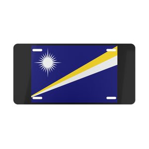 Marshall Islands Flag Vanity Plate