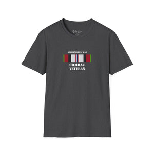 Afghanistan War Combat Veteran | Unisex Softstyle T-Shirt