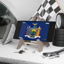 Load image into Gallery viewer, New York State Flag Vanity Plate