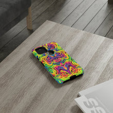 Load image into Gallery viewer, Far Out Psychedelic Colors | iPhone, Samsung Galaxy, and Google Pixel Tough Case