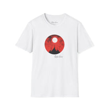 Load image into Gallery viewer, Spooky Mountains &amp; Red Sky | Unisex Softstyle T-Shirt