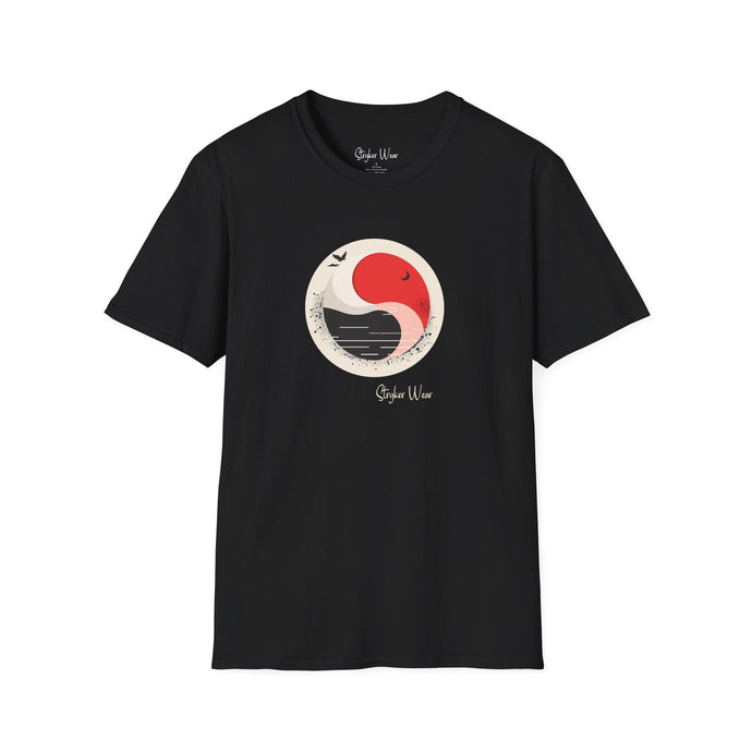 Yin & Yang Sunset | Unisex Softstyle T-Shirt