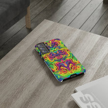 Load image into Gallery viewer, Far Out Psychedelic Colors | iPhone, Samsung Galaxy, and Google Pixel Tough Case