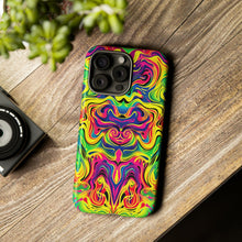 Load image into Gallery viewer, Far Out Psychedelic Colors | iPhone, Samsung Galaxy, and Google Pixel Tough Case