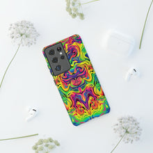 Load image into Gallery viewer, Far Out Psychedelic Colors | iPhone, Samsung Galaxy, and Google Pixel Tough Case