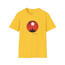 Load image into Gallery viewer, Spooky Mountains &amp; Red Sky | Unisex Softstyle T-Shirt