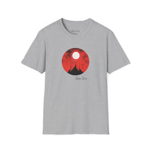Load image into Gallery viewer, Spooky Mountains &amp; Red Sky | Unisex Softstyle T-Shirt