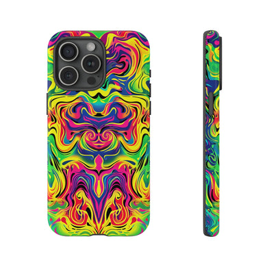 Far Out Psychedelic Colors | iPhone, Samsung Galaxy, and Google Pixel Tough Case